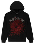 Spider Hoodie (Black and Red)